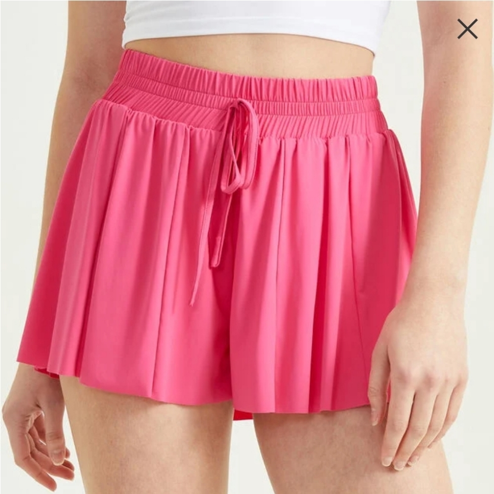 Altar'd State As Revival Athletic Shorts, Size M, Hot Pink - Picture 2 of 9